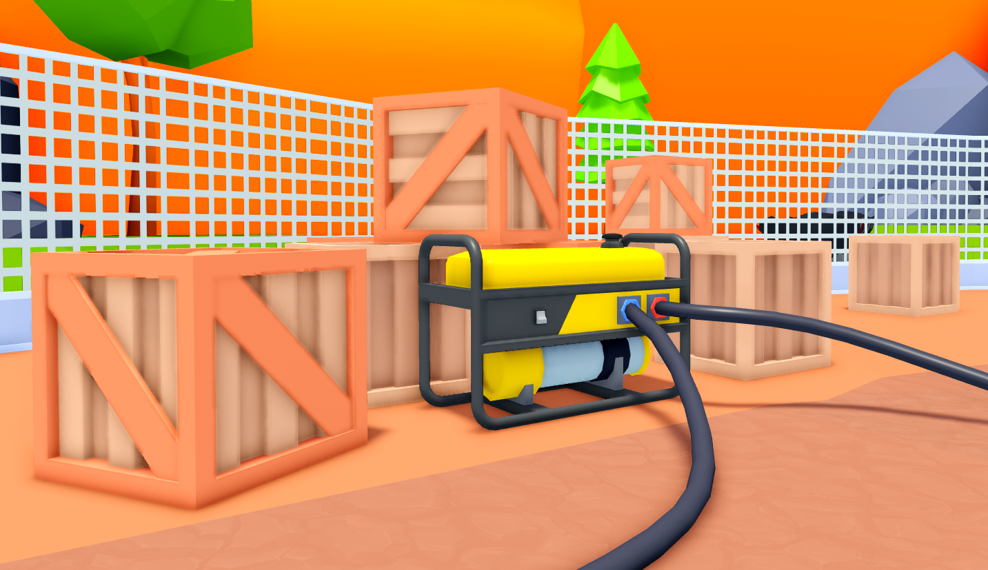 Hacking Simulator crates and generator