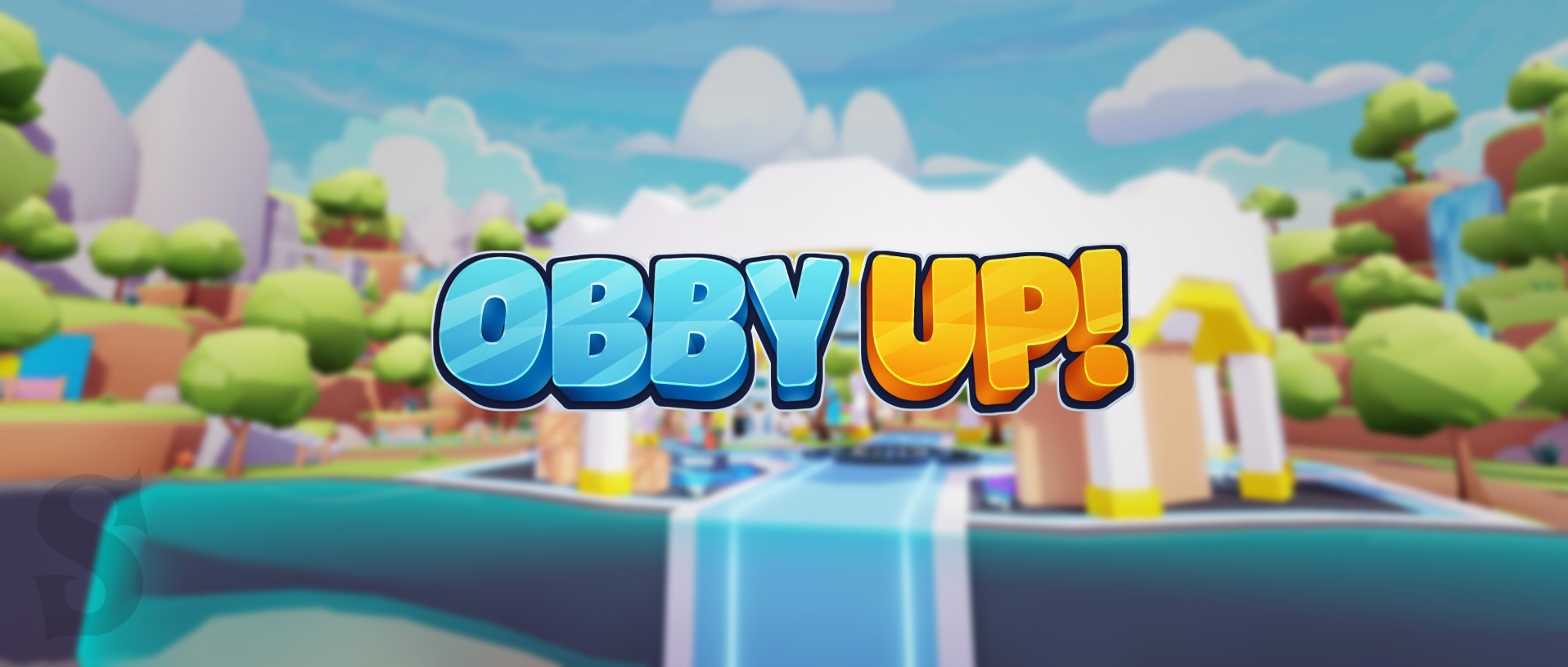 ObbyUp! title banner